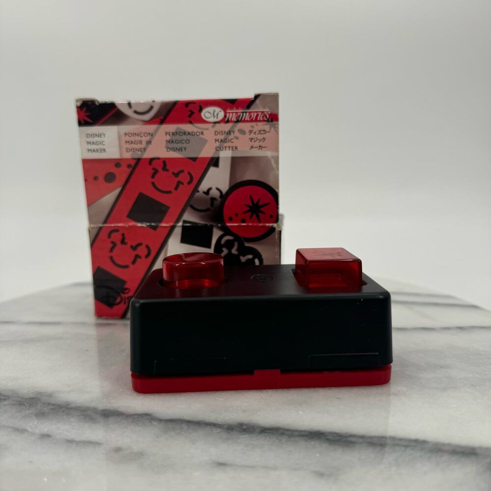 Vintage Disney Mickey Mouse Creative Memories Disney Magic Cutter Paper Punch